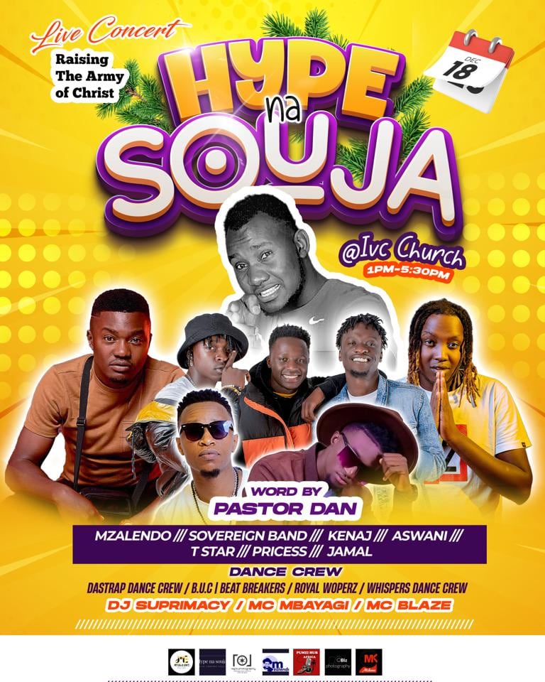 Hype With Souja is raising an army for Christ with the most anticipated gospel concert in Eldoret